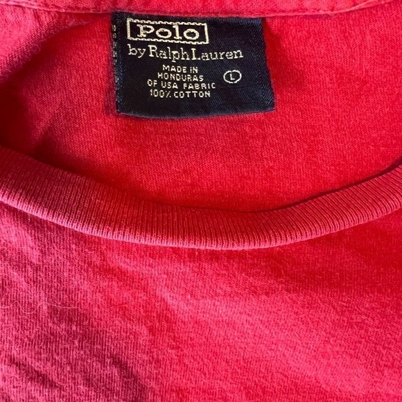 vintage Polo by Ralph Lauren Women’s Ted Tee Size Large - Picture 5 of 5